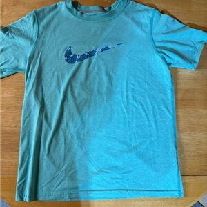 Nike Men's Teal Short Sleeve Tee